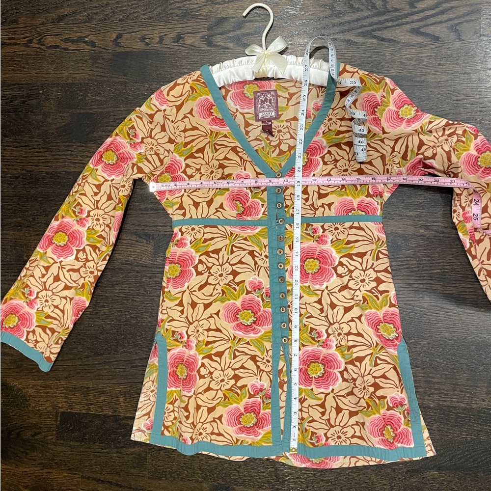Lucky Brand Women’s Floral Long-Sleeved Top (s) - Picture 3 of 6